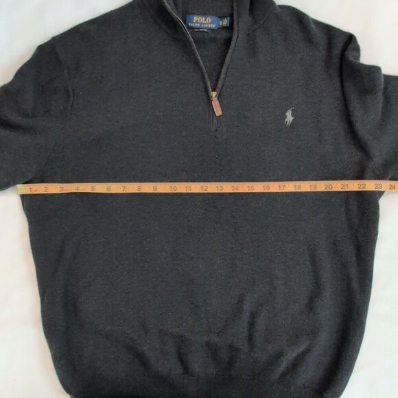 Polo Ralph Lauren Pullover Sweater. Gray. Size XL. Old Money Heritage Normalcore - Picture 7 of 9